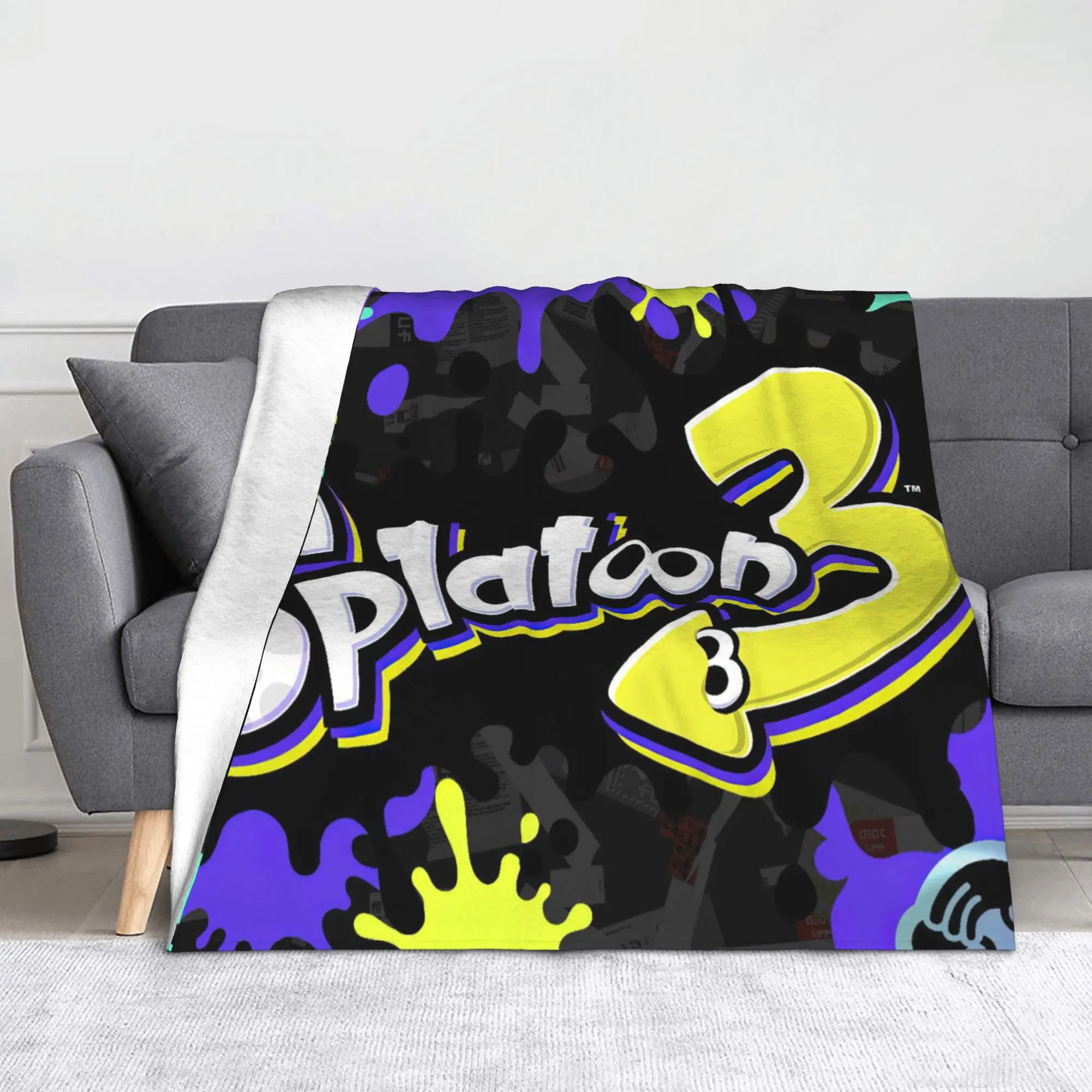 Одеяло Splatoon для видеоигр, фланелевое дышащее легкое тонкое одеяло на весну/осень для дивана, спальни, плюшевое тонкое одеяло
Одеяло Splatoon для видеоигр, фланелевое дышащее легкое тонкое одеяло на весну/осень для дивана, спальни, плюшевое тонкое одеяло
