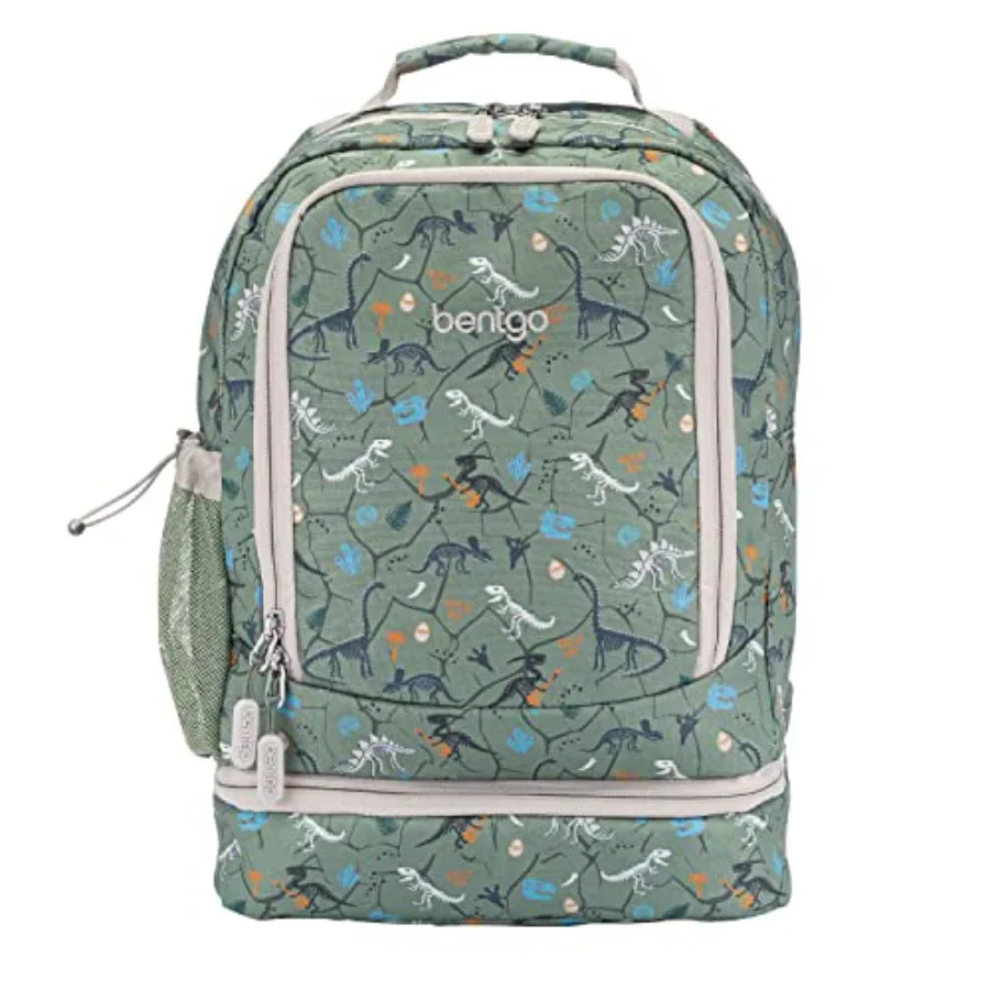2-in-1 Backpack and Insulated Lunch Bag - Durable 16" Backpack and Lunch Container in Unique Prints for School and Travel - Wat
2-in-1 Backpack and Insulated Lunch Bag - Durable 16" Backpack and Lunch Container in Unique Prints for School and Travel - Wat