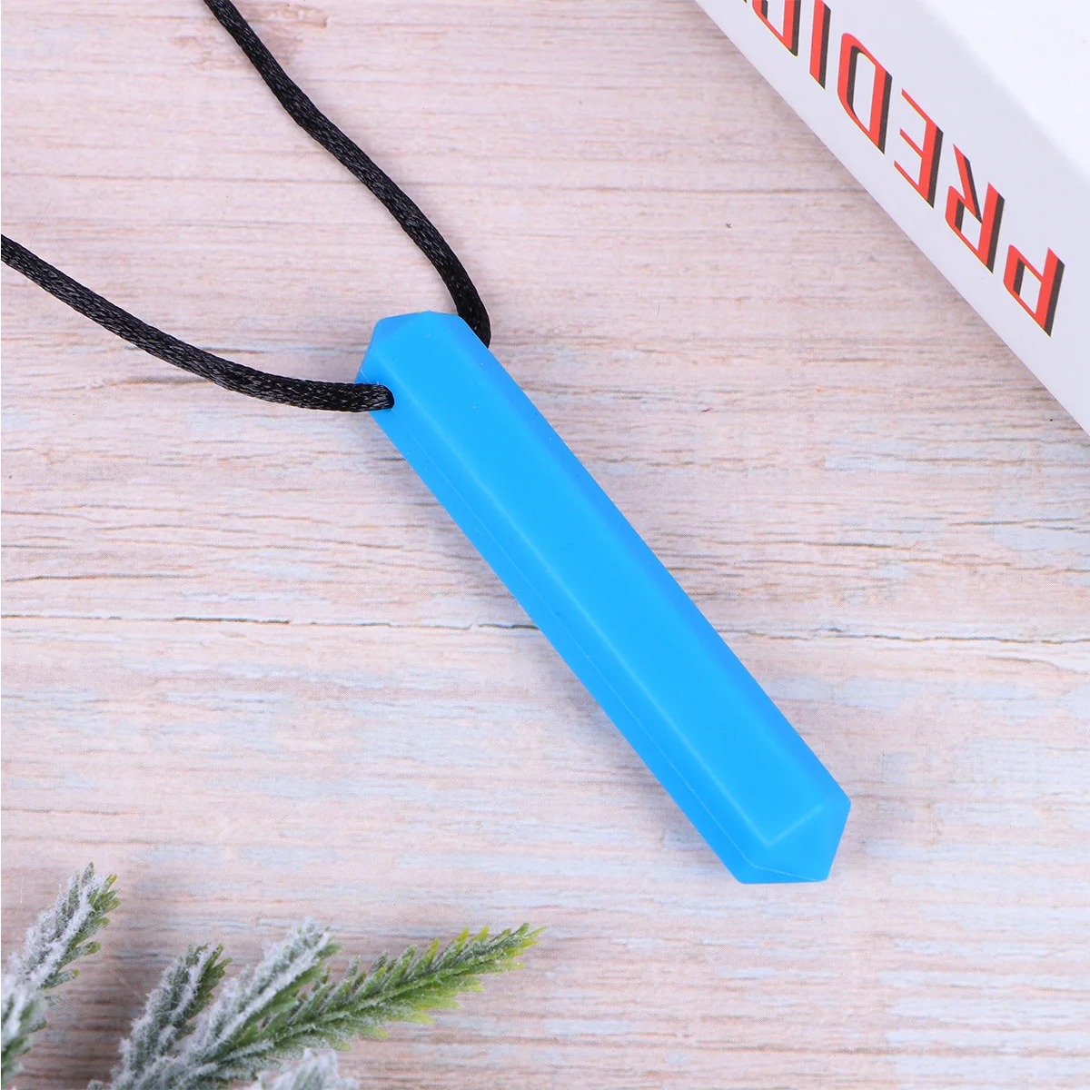 1 шт., детское ожерелье для прорезывания зубов, безопасный прорезыватель, компактный размер, простой дизайн, изысканные детали, синяя веревка 80 см
1 шт., детское ожерелье для прорезывания зубов, безопасный прорезыватель, компактный размер, простой дизайн, изысканные детали, синяя веревка 80 см