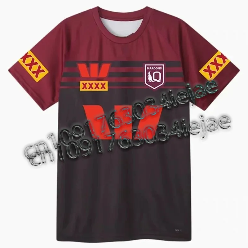 2425 New Jersey Clothing Men's T-shirt Oversixed NRL Rugby South Wales Training Uniform High-quality Short Sleeved Jersey Tees
2425 New Jersey Clothing Men's T-shirt Oversixed NRL Rugby South Wales Training Uniform High-quality Short Sleeved Jersey Tees