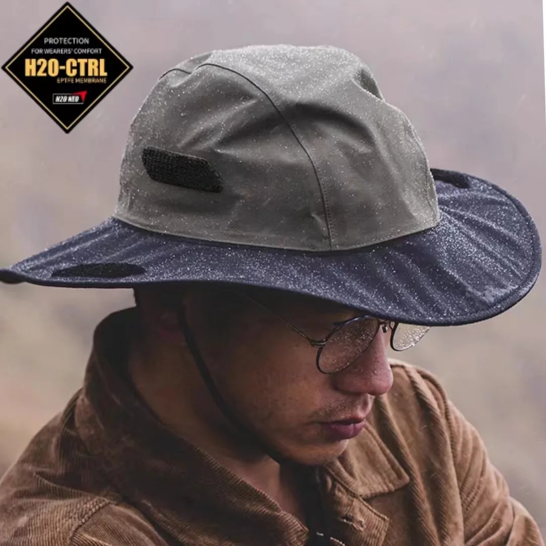 Summer outdoor waterproof sunscreen visor net lined breathable sun hat casual bucket hat fishing mountaineering big eaves hat
Summer outdoor waterproof sunscreen visor net lined breathable sun hat casual bucket hat fishing mountaineering big eaves hat