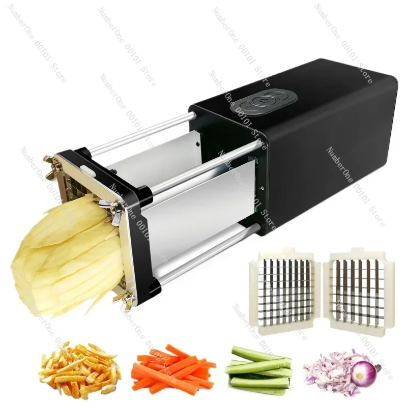 Household Vegetable Cutter Carrot Potato Shredder Electric Chip Slicer Stainless Steel Cucumber Diced Machine
Household Vegetable Cutter Carrot Potato Shredder Electric Chip Slicer Stainless Steel Cucumber Diced Machine