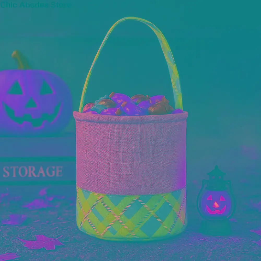 Creative Stylish Halloween Storage Basket Decorative Portable Linen Grid Basket Cartoon Ghost Imitation Basket Party Supplies
Creative Stylish Halloween Storage Basket Decorative Portable Linen Grid Basket Cartoon Ghost Imitation Basket Party Supplies