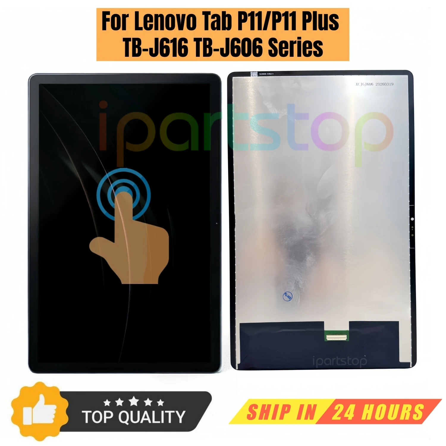 iParts Replacement Display for Lenovo Tab P11/P11 Plus TB-J616F TB-J616X TB-J606 TB-J606F TB-J606N TB-J606L LCD Touch Screen OEM
iParts Replacement Display for Lenovo Tab P11/P11 Plus TB-J616F TB-J616X TB-J606 TB-J606F TB-J606N TB-J606L LCD Touch Screen OEM