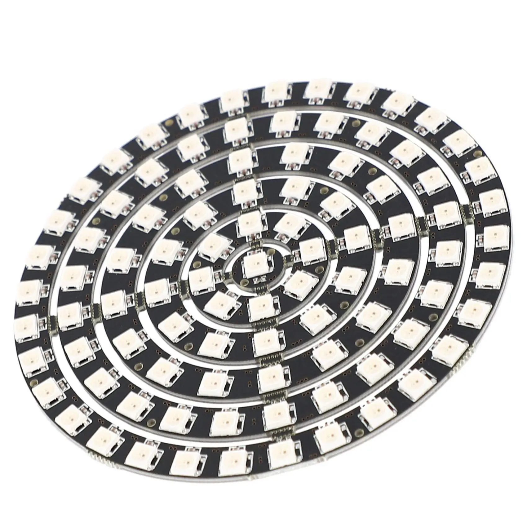 A74E-2X WS2812 SK6812 Radius 110Mm LED Ring 5050 DC5V DIY LED Ring Built-In RGB Addressable LED Ring 93 Bits Leds
A74E-2X WS2812 SK6812 Radius 110Mm LED Ring 5050 DC5V DIY LED Ring Built-In RGB Addressable LED Ring 93 Bits Leds