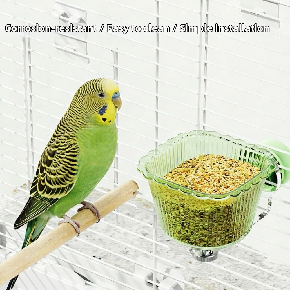 Practical Transparent Magnetic Bird Feeder Anti-Splash Anti-Tip Pet Feeder Ledge Removable Bird Cage Bowl Bird Cage
Practical Transparent Magnetic Bird Feeder Anti-Splash Anti-Tip Pet Feeder Ledge Removable Bird Cage Bowl Bird Cage