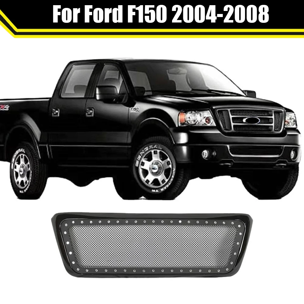 Front Raptor Hood Grille For Ford F150 2004-2008 Car Mesh Cover Racing Grill Upgrade Bumper Grills Modified Pickup Parts
Front Raptor Hood Grille For Ford F150 2004-2008 Car Mesh Cover Racing Grill Upgrade Bumper Grills Modified Pickup Parts