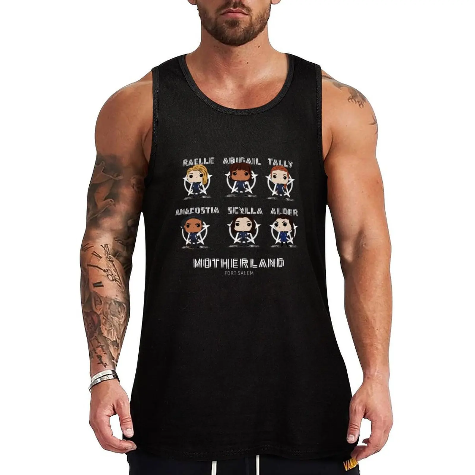 Motherland Fort Salem Powerful Tank Top Logo Free Print Tank Top Casual Graphic Sleeveless
Motherland Fort Salem Powerful Tank Top Logo Free Print Tank Top Casual Graphic Sleeveless