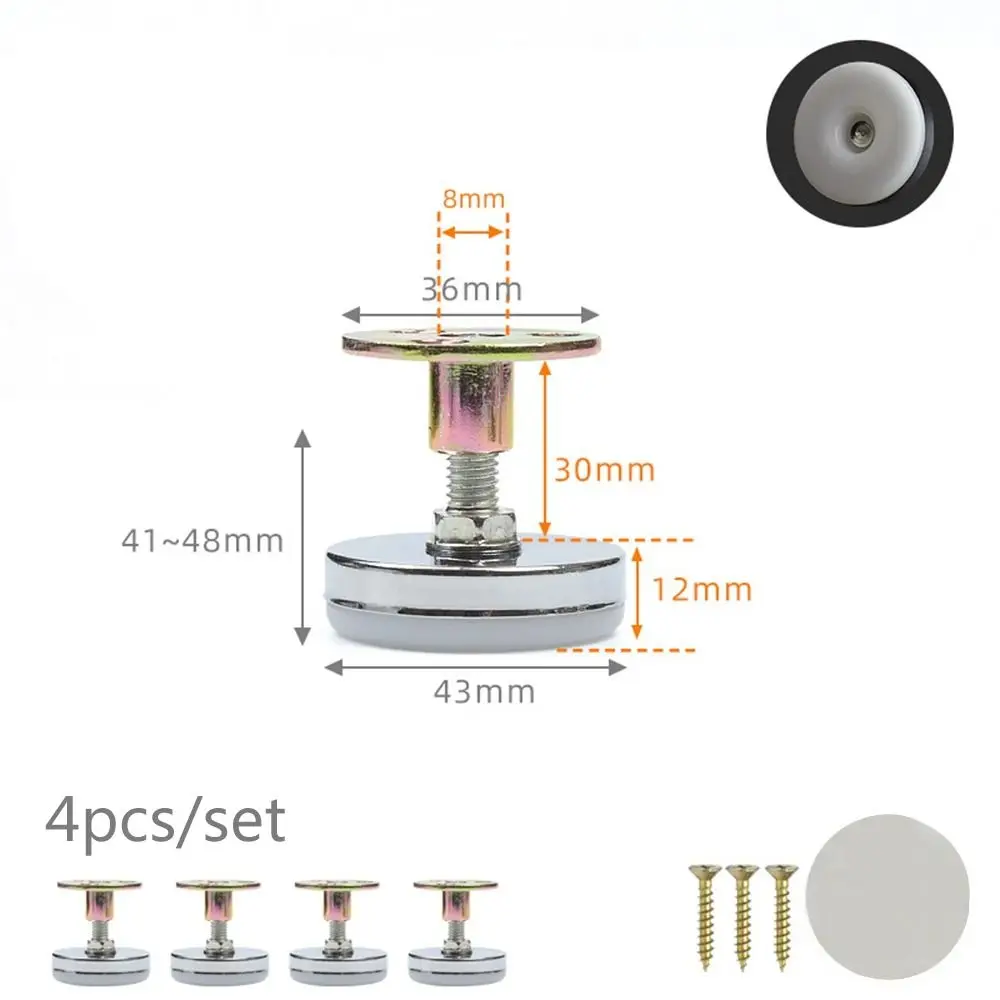 4pcs Adjustable Furniture Support Leg Floor Protector Screw-in Base Chair Leg Feet Hardware Furniture Adjustable Feet
4pcs Adjustable Furniture Support Leg Floor Protector Screw-in Base Chair Leg Feet Hardware Furniture Adjustable Feet