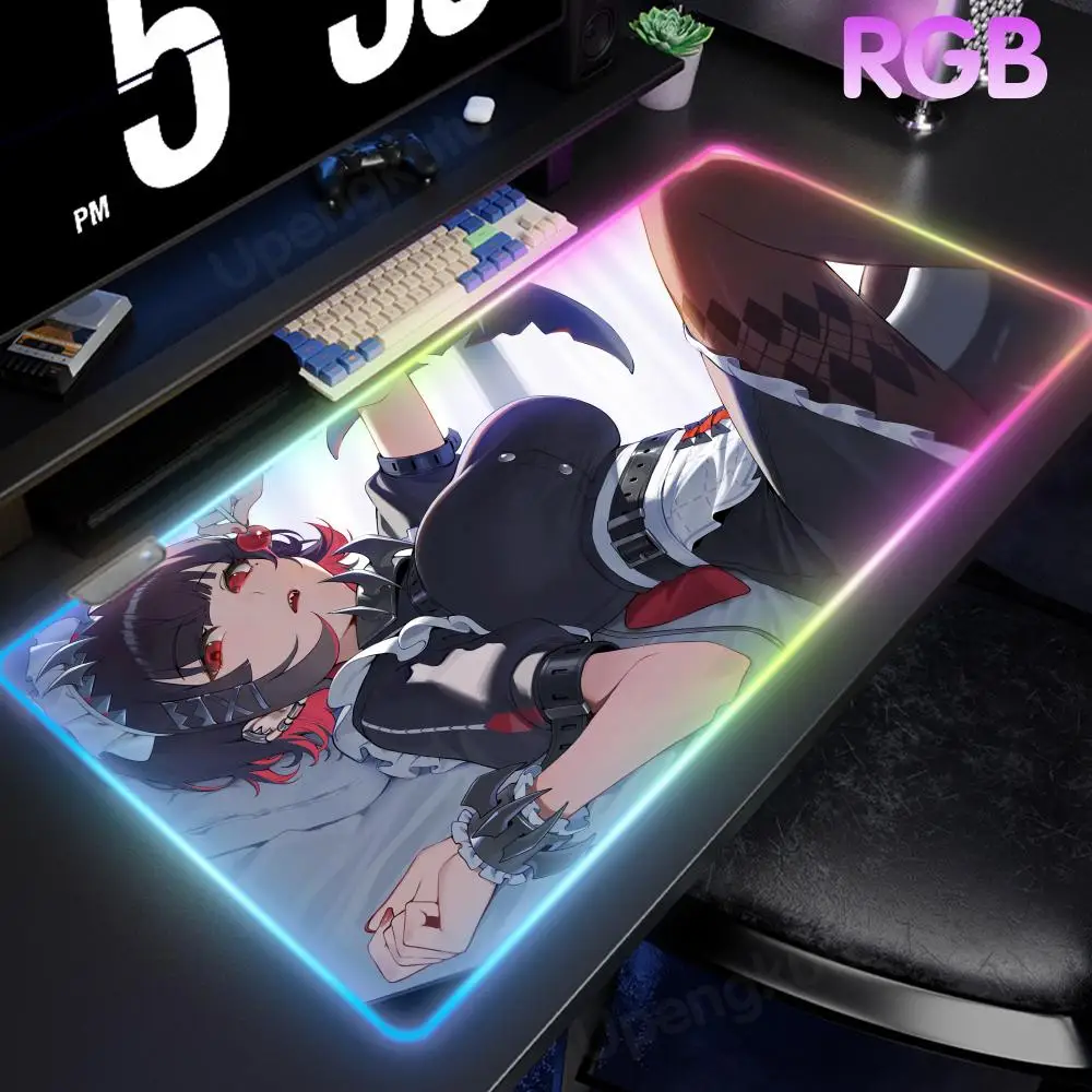 E_ellen J_joe Mouse Pad Kawaii Cute Deskmat RGB INS trend Computer Desk Mat Mouse Pad LED Large Gamer Luminous Desk Mat
E_ellen J_joe Mouse Pad Kawaii Cute Deskmat RGB INS trend Computer Desk Mat Mouse Pad LED Large Gamer Luminous Desk Mat
