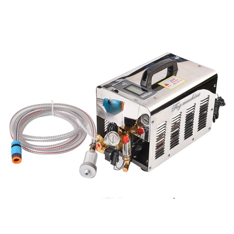 High pressure mist maker mist pump outdoor mist cooling system fog machine 3L/MIN+60 bar
High pressure mist maker mist pump outdoor mist cooling system fog machine 3L/MIN+60 bar