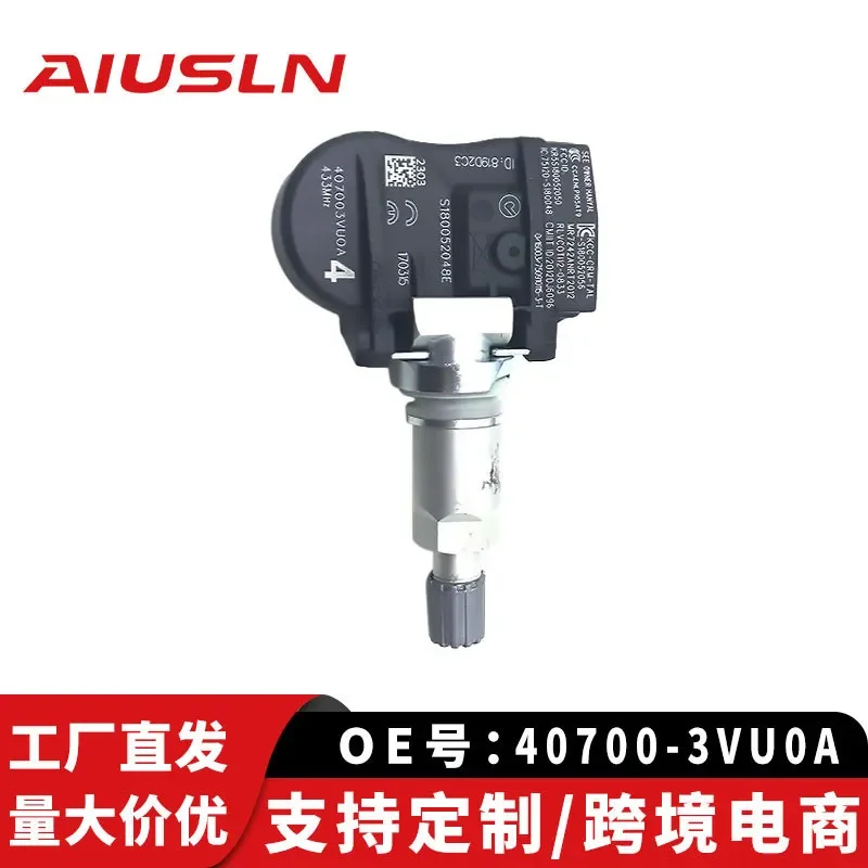 Tire Pressure Sensor for Nissan Xuanyi Qashqai Tiida Part Number 40700-3VU0A
Tire Pressure Sensor for Nissan Xuanyi Qashqai Tiida Part Number 40700-3VU0A