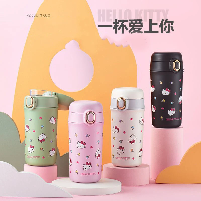 350ML Sanrio HelloKitty Insulation Cup Female Accompanying Coffee Cup Portable 316 Stainless Steel Water Cup Couple Cup
350ML Sanrio HelloKitty Insulation Cup Female Accompanying Coffee Cup Portable 316 Stainless Steel Water Cup Couple Cup