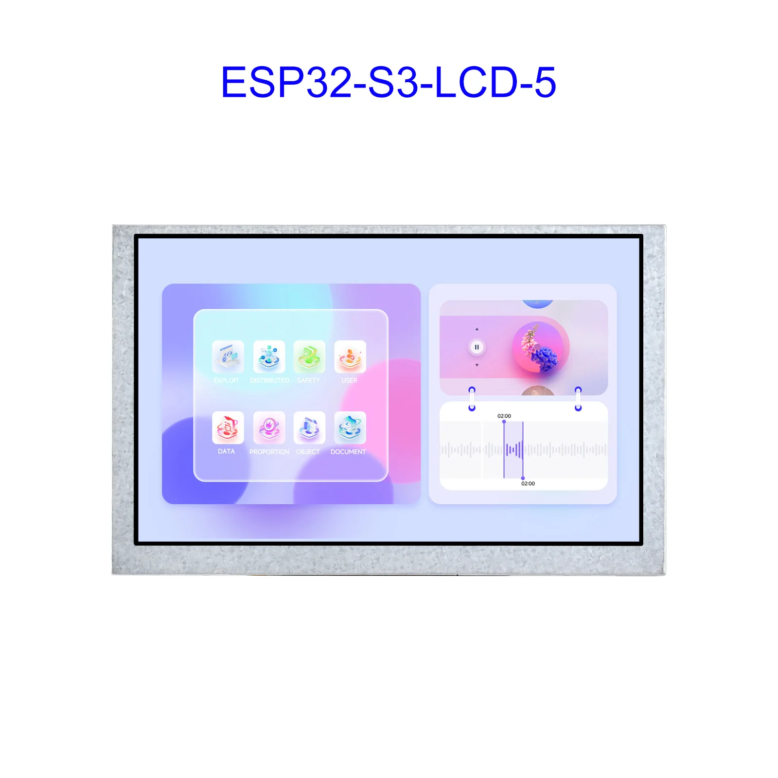 ESP32-S3 5inch Display Development Board LCD Screen ESP32 800x480 240MHz Frequency Supports WiFi Bluetooth BLE5
ESP32-S3 5inch Display Development Board LCD Screen ESP32 800x480 240MHz Frequency Supports WiFi Bluetooth BLE5