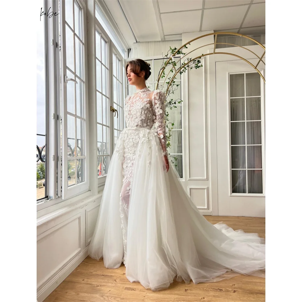 Kobe Customized Appliques Tiered Ruffle Ball Gown Wedding Dresses Long Trailing vestidos de noche Cut-out Formal Evening
Kobe Customized Appliques Tiered Ruffle Ball Gown Wedding Dresses Long Trailing vestidos de noche Cut-out Formal Evening