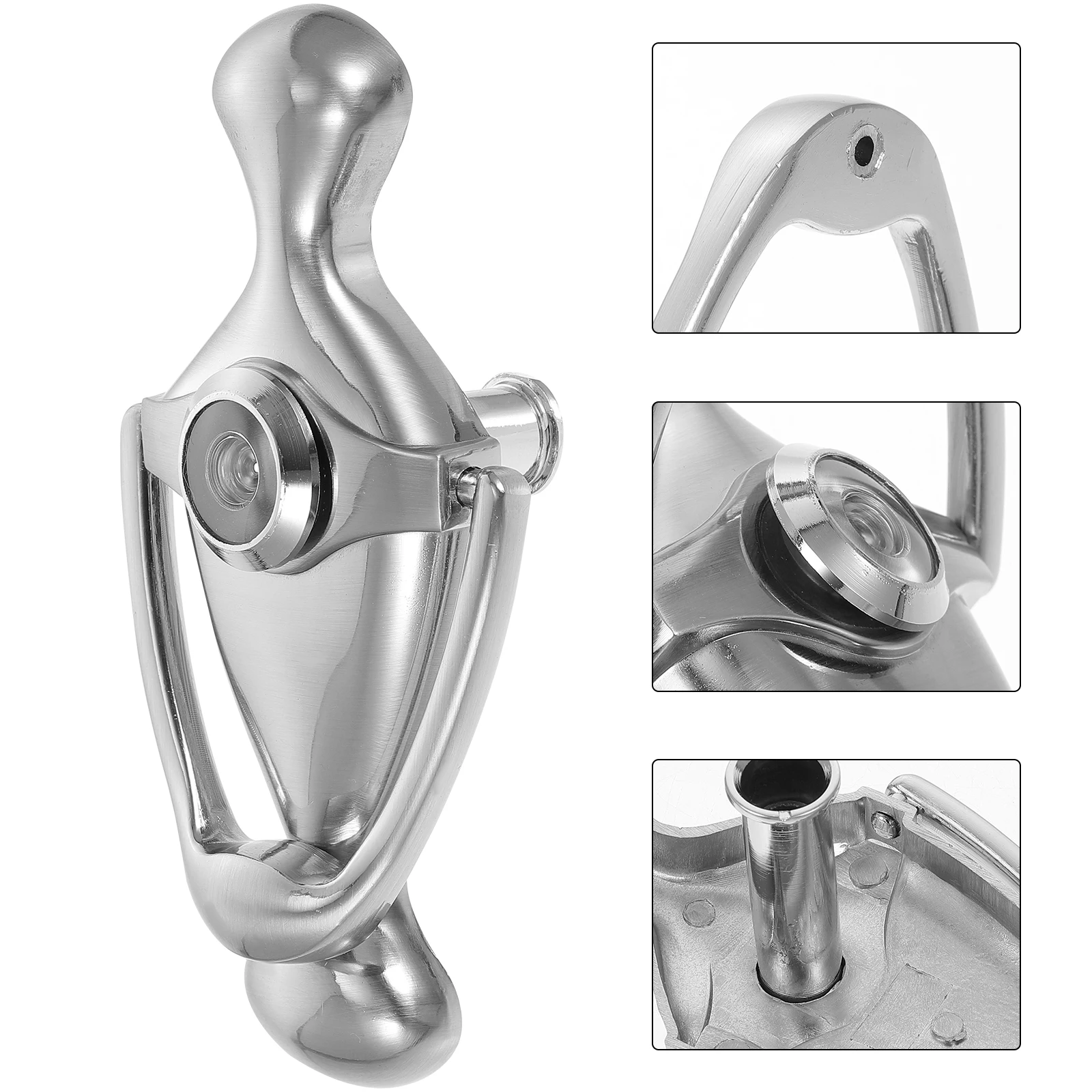 Zinc Alloy With Peephole Front Security Household Viewer Durable Security Knocker For Home Front Door Knocker With Peephole Zinc
Zinc Alloy With Peephole Front Security Household Viewer Durable Security Knocker For Home Front Door Knocker With Peephole Zinc