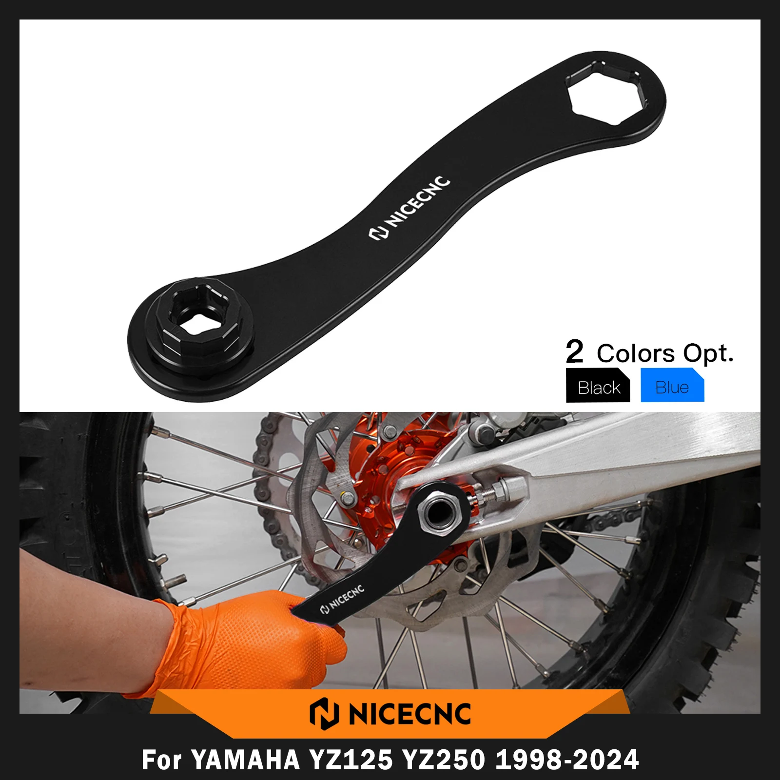 For Yamaha YZ125 YZ250 YZ250F WR250F WR450F 1998-2024 YZ450F 2003-2024 Wheel Axle Removal Wrench Tool For Sherco SE 250 SE 300
For Yamaha YZ125 YZ250 YZ250F WR250F WR450F 1998-2024 YZ450F 2003-2024 Wheel Axle Removal Wrench Tool For Sherco SE 250 SE 300
