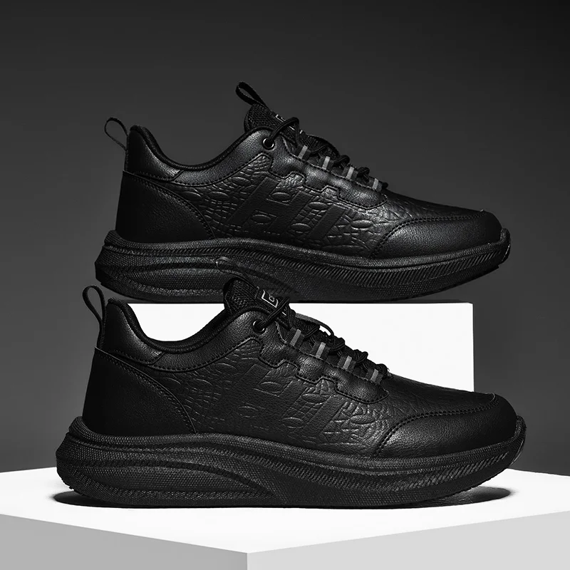 Chef shoes fashion men's new four season non slip oil proof waterproof wear-resistant casual soft soled hotel kitchen work shoes
Chef shoes fashion men's new four season non slip oil proof waterproof wear-resistant casual soft soled hotel kitchen work shoes