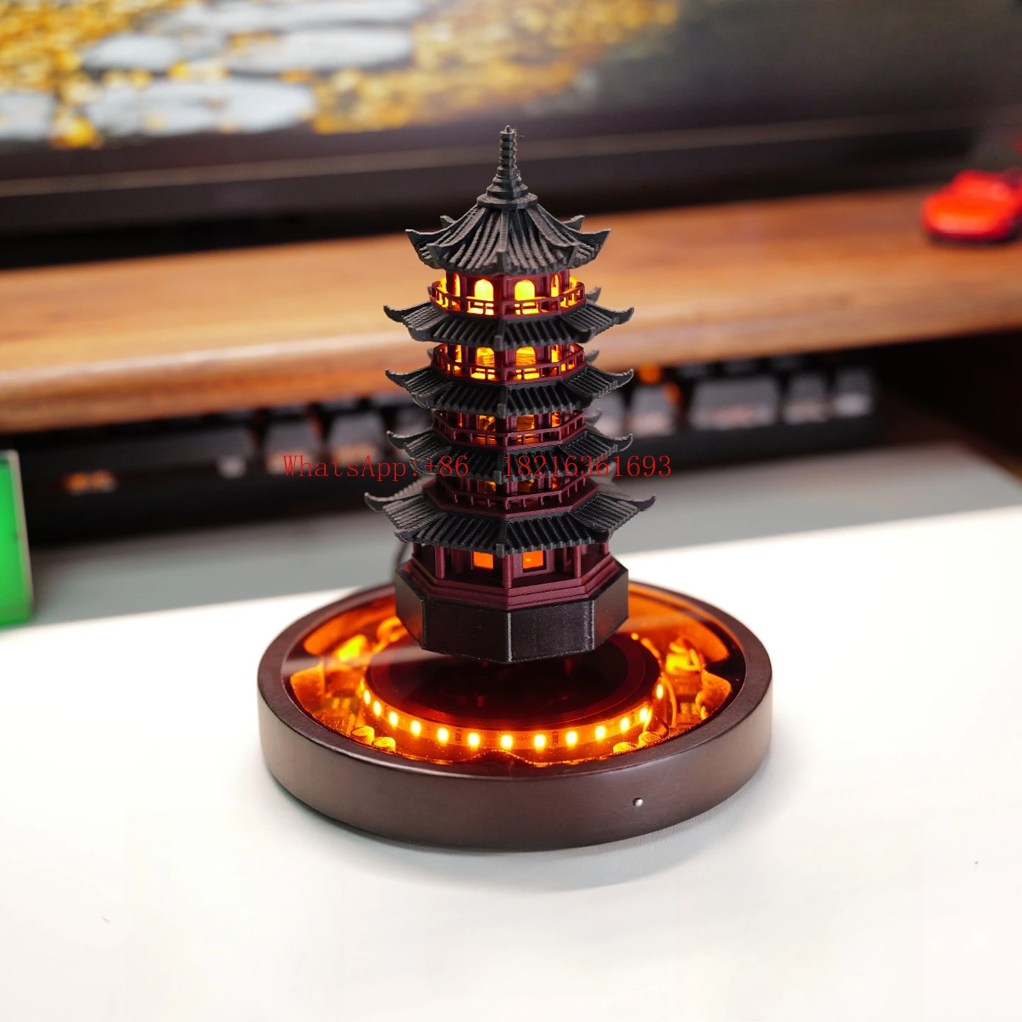 Maglev New Chinese Creative Desktop Ornament Tea Room Atmosphere Night Light National Style Birthday Gift
Maglev New Chinese Creative Desktop Ornament Tea Room Atmosphere Night Light National Style Birthday Gift