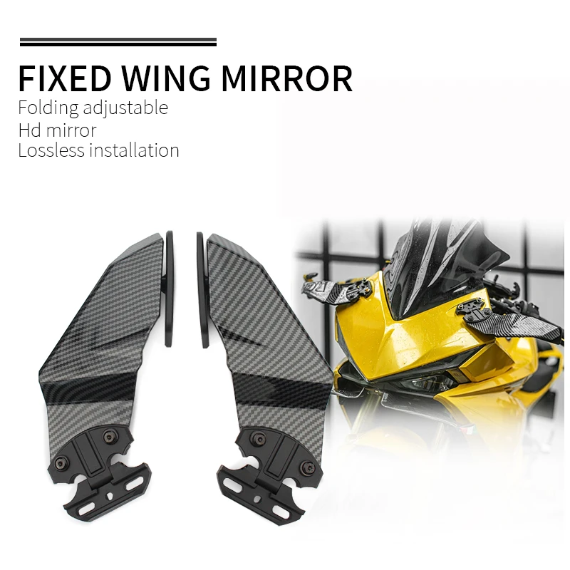 New cbr650r Rearview Mirror motorcycle For Honda CBR 650R CBR250R CBR600R CBR1000R Modified Wind Wing Adjustable Rearview Mirror
New cbr650r Rearview Mirror motorcycle For Honda CBR 650R CBR250R CBR600R CBR1000R Modified Wind Wing Adjustable Rearview Mirror