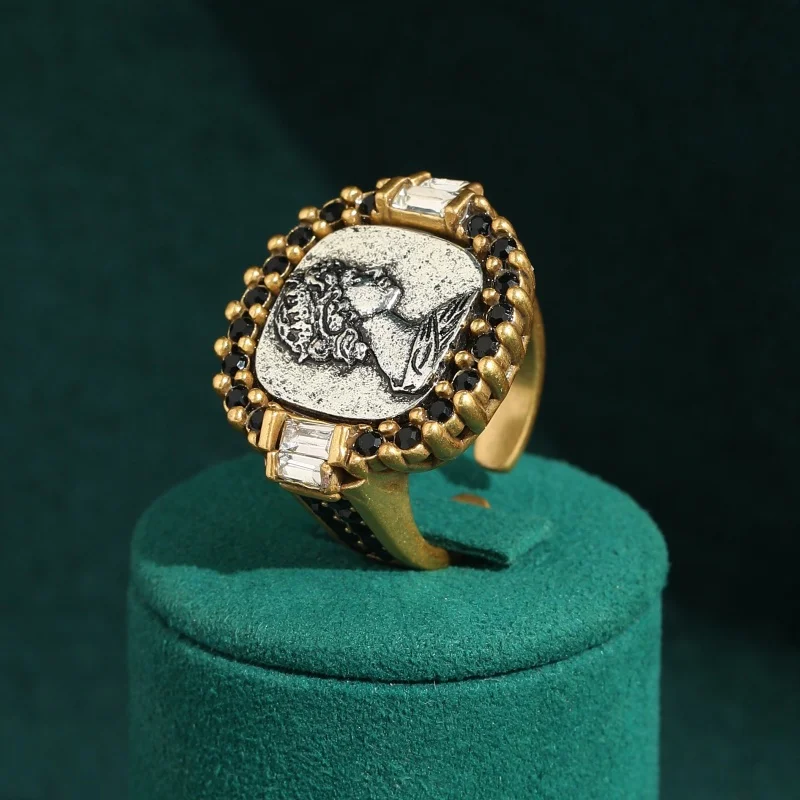 Vintage Square Cameo Coin Rings for Woman Antique Jewelry Brand High Quality Mother Birthday Luxury Gift Trends 2026 Accessories
Vintage Square Cameo Coin Rings for Woman Antique Jewelry Brand High Quality Mother Birthday Luxury Gift Trends 2026 Accessories