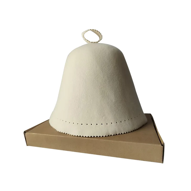 cap in stock, natural fine Australian wool, no splicing, integrated molding European absorbent thickened sauna cap
cap in stock, natural fine Australian wool, no splicing, integrated molding European absorbent thickened sauna cap