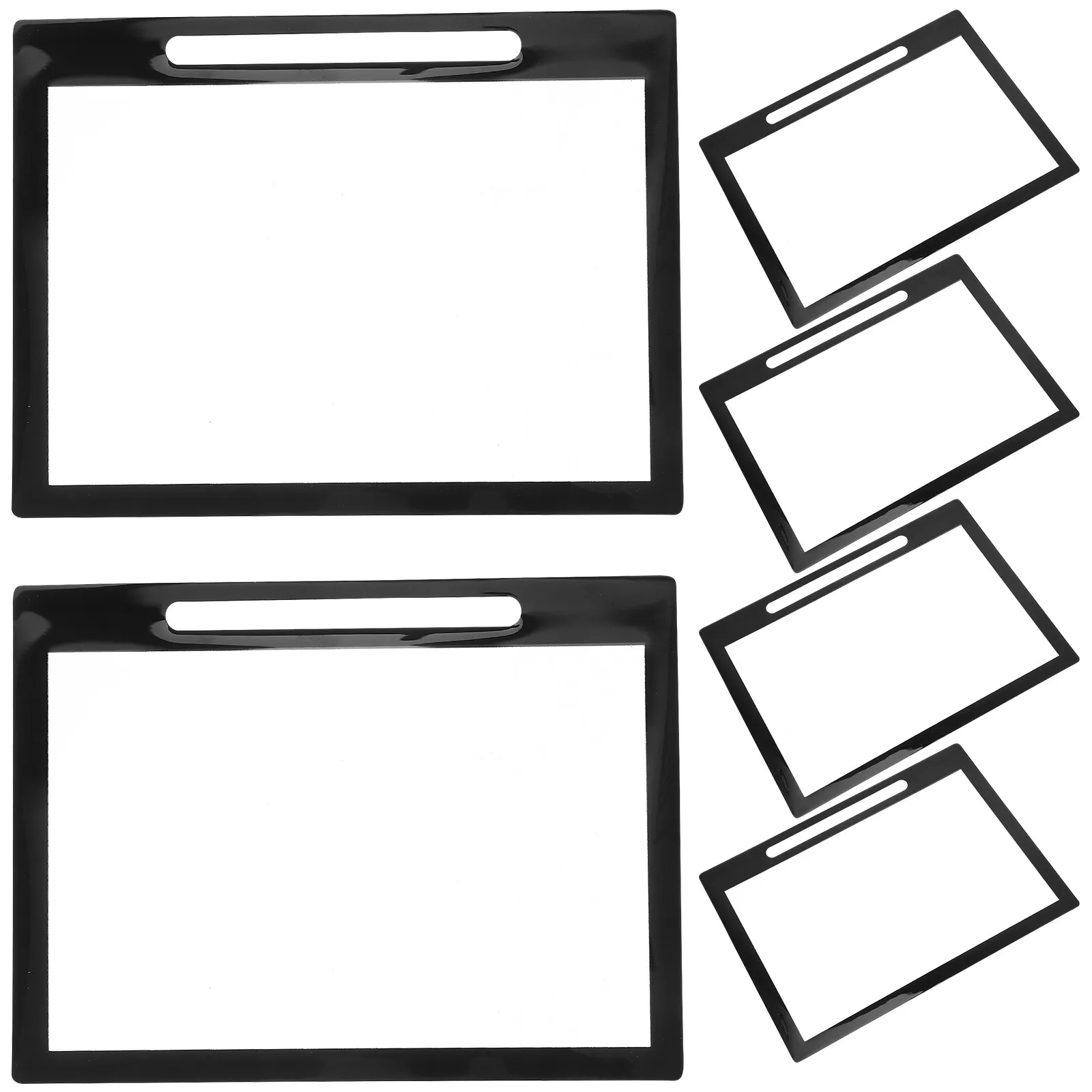 6Pcs PVC Card Sleeves Perfect Fit for Game Cards Photos Bills Dustproof Non-Stick Surface Card Protector Sleeve Transparent
6Pcs PVC Card Sleeves Perfect Fit for Game Cards Photos Bills Dustproof Non-Stick Surface Card Protector Sleeve Transparent