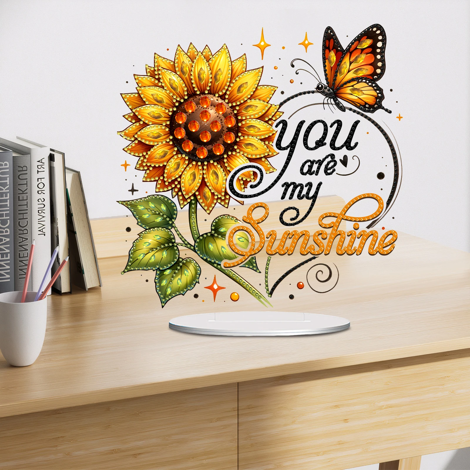 Special Shape Sunflower Moon Diamond Painting Desktop Ornaments Kit 5D DIY Diamond Art Tabletop Decorations Bedroom Table Decor
Special Shape Sunflower Moon Diamond Painting Desktop Ornaments Kit 5D DIY Diamond Art Tabletop Decorations Bedroom Table Decor