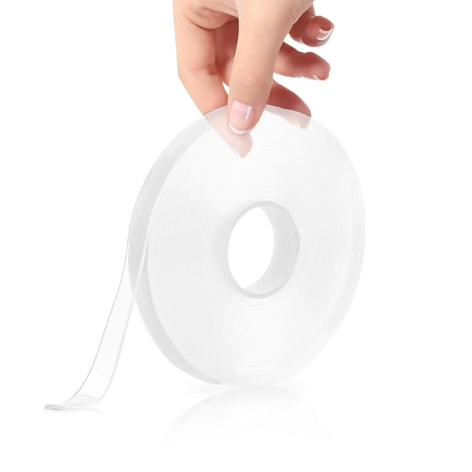 Transparent Nano Double-Sided Tape Heavy Duty, 16.4ft Clear Strong Adhesive Mounting Tape for Wall Poster Photos Hanging
Transparent Nano Double-Sided Tape Heavy Duty, 16.4ft Clear Strong Adhesive Mounting Tape for Wall Poster Photos Hanging