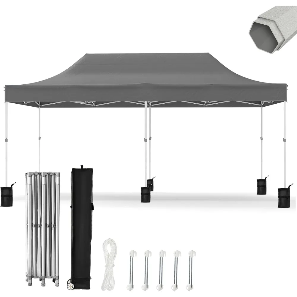 10x20ft Patio Easy Setup Pop Up Canopy Commercial Heavy Duty, Canopy Tent for Outdoor Events Instant Portable Shelter, 1 Roller
10x20ft Patio Easy Setup Pop Up Canopy Commercial Heavy Duty, Canopy Tent for Outdoor Events Instant Portable Shelter, 1 Roller