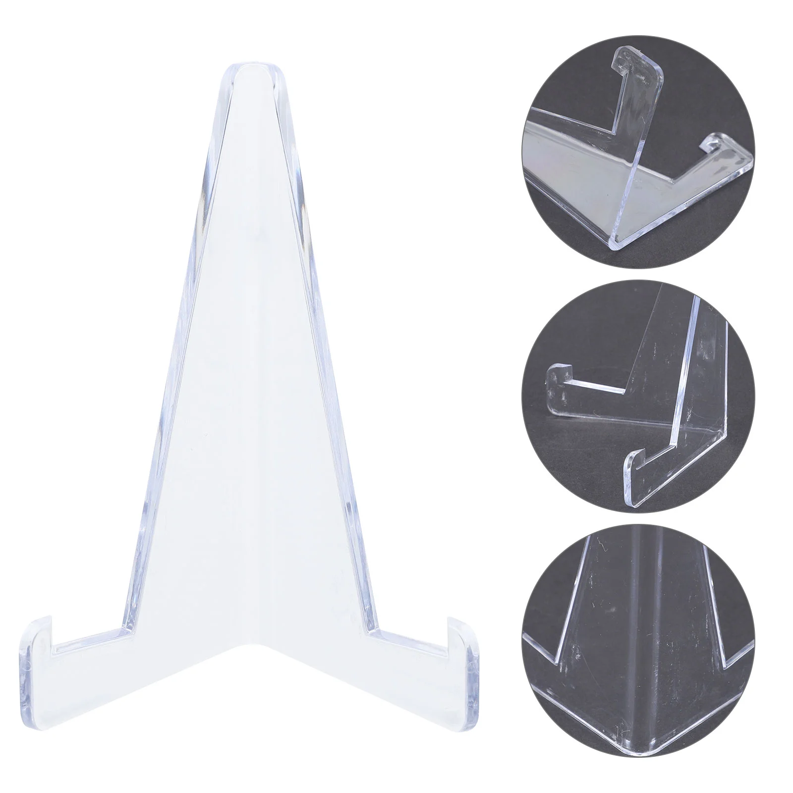 10 Pcs Tripod Game Card Holder Office Tabletop Easel Plastic Photo Stands for Display Coin
10 Pcs Tripod Game Card Holder Office Tabletop Easel Plastic Photo Stands for Display Coin