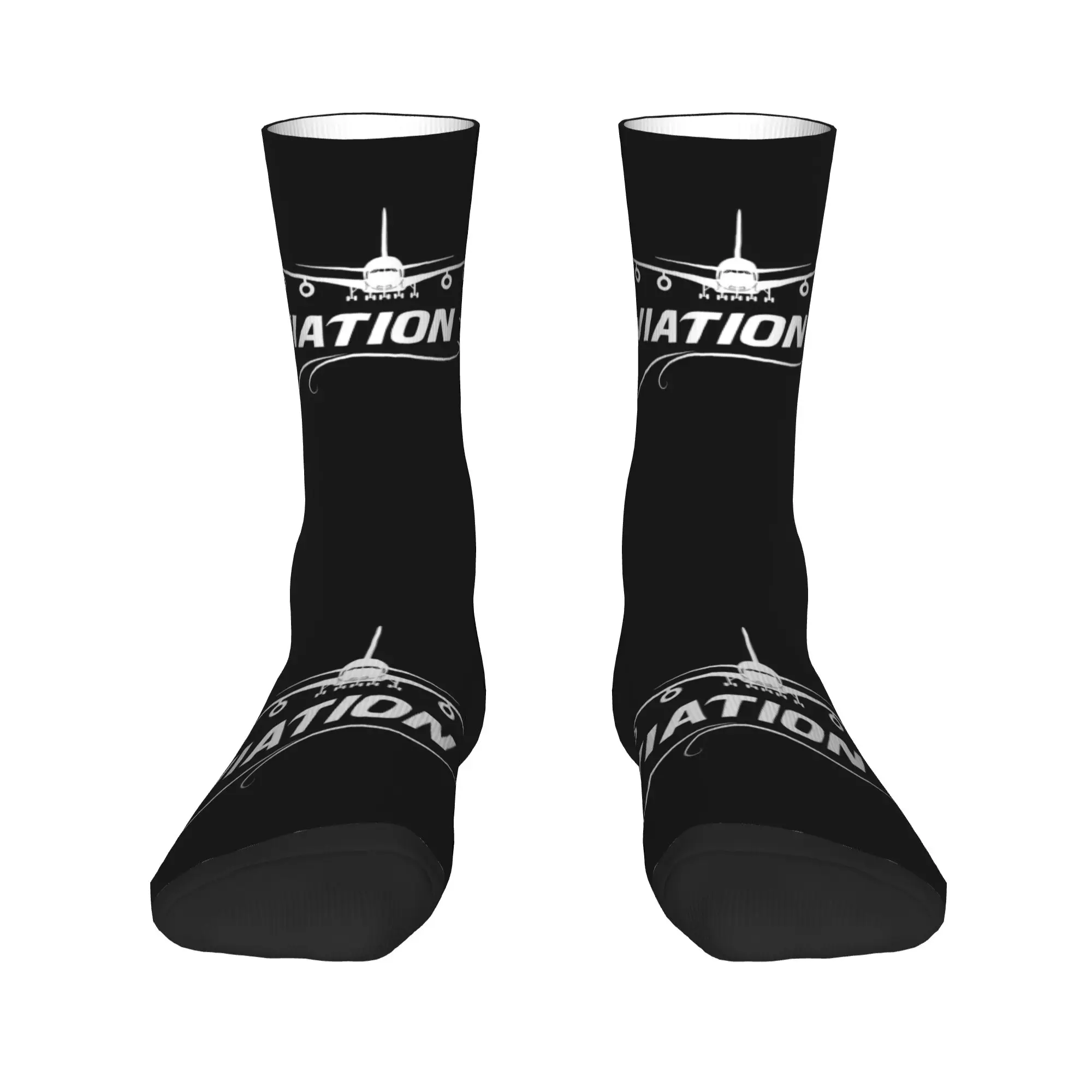 Aviation Lover Men Women Crew Socks Unisex Fashion Airplane Pilot Aviator Air Fighter Spring Summer Autumn Winter Dress Socks
Aviation Lover Men Women Crew Socks Unisex Fashion Airplane Pilot Aviator Air Fighter Spring Summer Autumn Winter Dress Socks