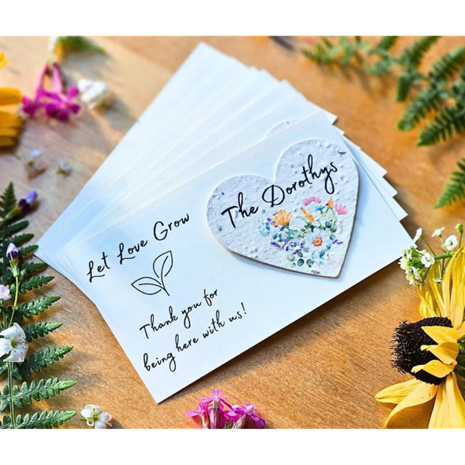 25pcs Wildflower Seed Wedding Favor for Guest in Bulk Seed Favor Wedding Bulk Seed Paper Heart Unique Party Favor Vintage Seed
25pcs Wildflower Seed Wedding Favor for Guest in Bulk Seed Favor Wedding Bulk Seed Paper Heart Unique Party Favor Vintage Seed