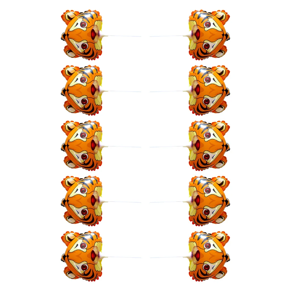 10Pcs Tiger Head Balloons Creative Design Lovely Style New Year Decorations Indoor Outdoor Party Decor Supplies
10Pcs Tiger Head Balloons Creative Design Lovely Style New Year Decorations Indoor Outdoor Party Decor Supplies