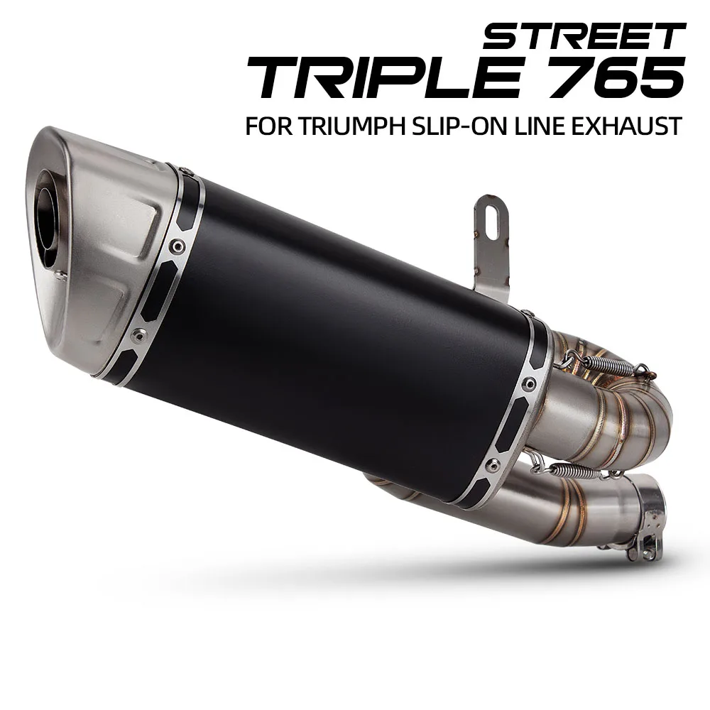 For TRIUMPH STREET TRIPLE 765 675 R S RS DAYTONA 675 675R Motorcycle Exhaust Muffler Slip On Line Street Bike
For TRIUMPH STREET TRIPLE 765 675 R S RS DAYTONA 675 675R Motorcycle Exhaust Muffler Slip On Line Street Bike