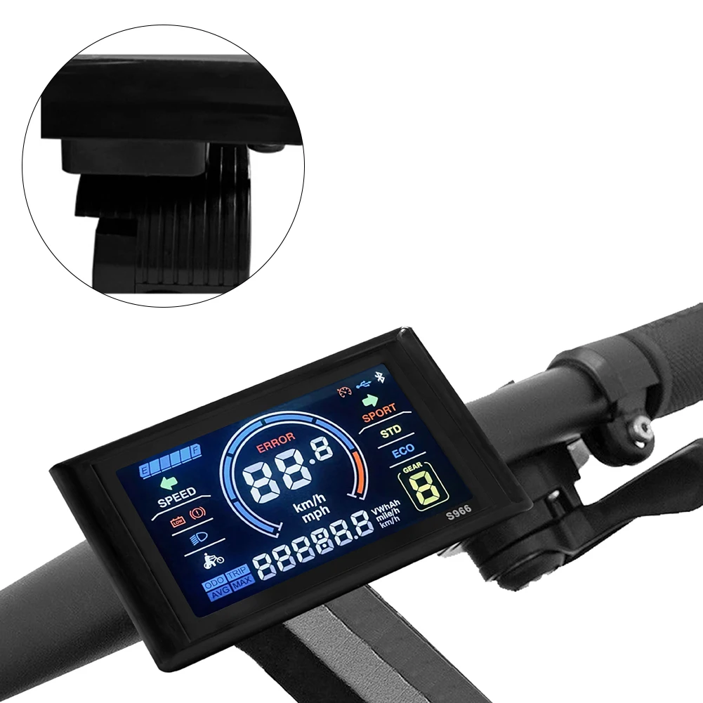 Bike Speed Indicator Electric Bike Monitor Real-time Riding Data ABS Material Construction For NO.2 Protocol Controller
Bike Speed Indicator Electric Bike Monitor Real-time Riding Data ABS Material Construction For NO.2 Protocol Controller