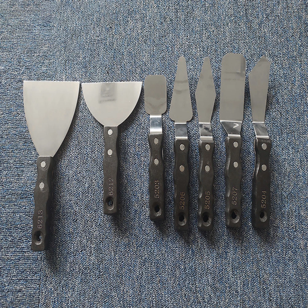 1pc Oil Knife Palette Scraper Stainless Steel Flexible Art Spatula for Canvas Ceramic Fabric Wall Decoration Tool Set Durable
1pc Oil Knife Palette Scraper Stainless Steel Flexible Art Spatula for Canvas Ceramic Fabric Wall Decoration Tool Set Durable