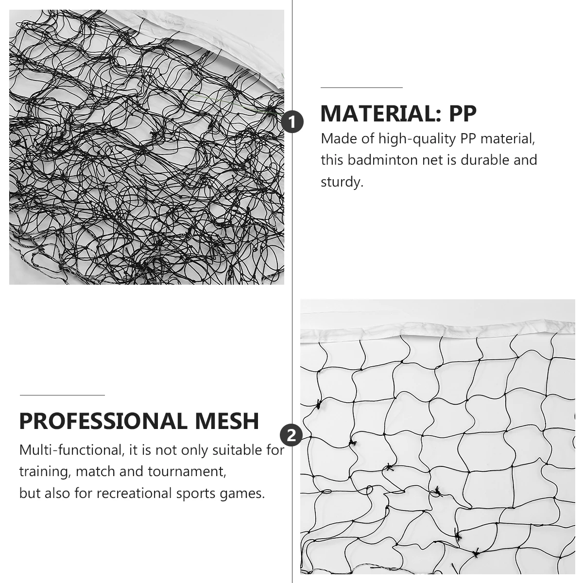 Volleyball Net Standard Replacement Net High-Quality Pe Material Durable Sturdy Professional Personal Use Multi-Functional
Volleyball Net Standard Replacement Net High-Quality Pe Material Durable Sturdy Professional Personal Use Multi-Functional