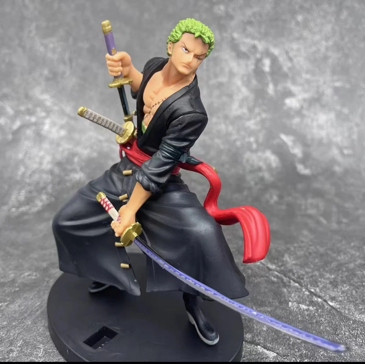 Anime Figure One Piece Action Roronoa Zoro Three-Knife Collection Model Toy Dolls Gifts Decorations
Anime Figure One Piece Action Roronoa Zoro Three-Knife Collection Model Toy Dolls Gifts Decorations