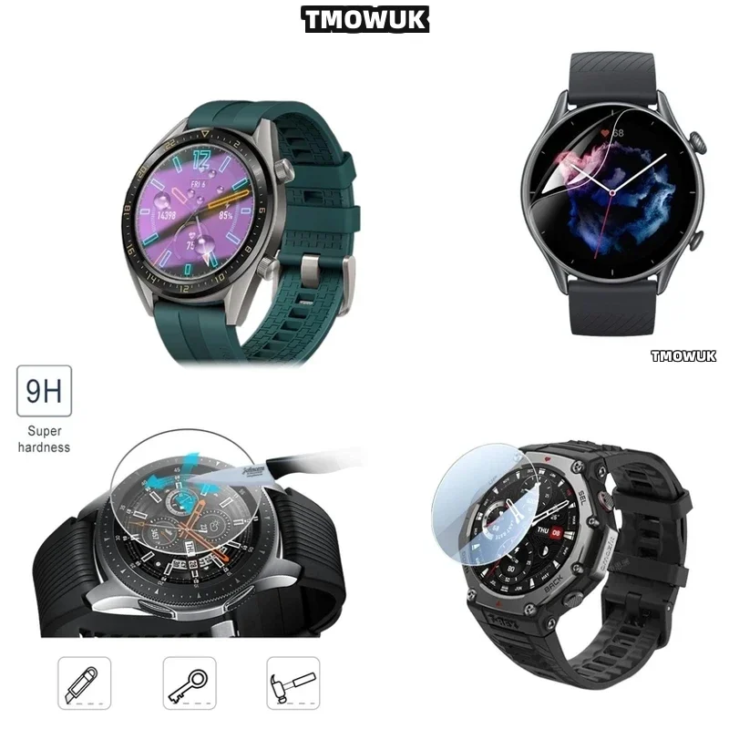 9H Hardness HD Anti-Scratch Tempered Glass Screen Protector For Amazfit GTR 42 47mm T Rex 2 3 T-Rex Pro T-Rex 3 Ultra
9H Hardness HD Anti-Scratch Tempered Glass Screen Protector For Amazfit GTR 42 47mm T Rex 2 3 T-Rex Pro T-Rex 3 Ultra