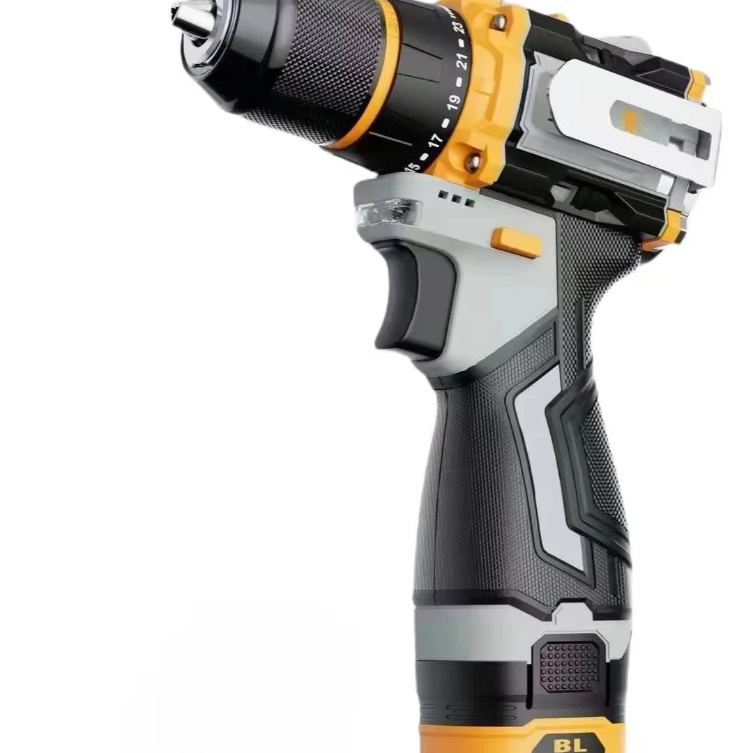 Бесщеточная аккумуляторная ударная дрель 16В, портативная, многофункциональная, промышленная, электрическая ручная дрель
Бесщеточная аккумуляторная ударная дрель 16В, портативная, многофункциональная, промышленная, электрическая ручная дрель