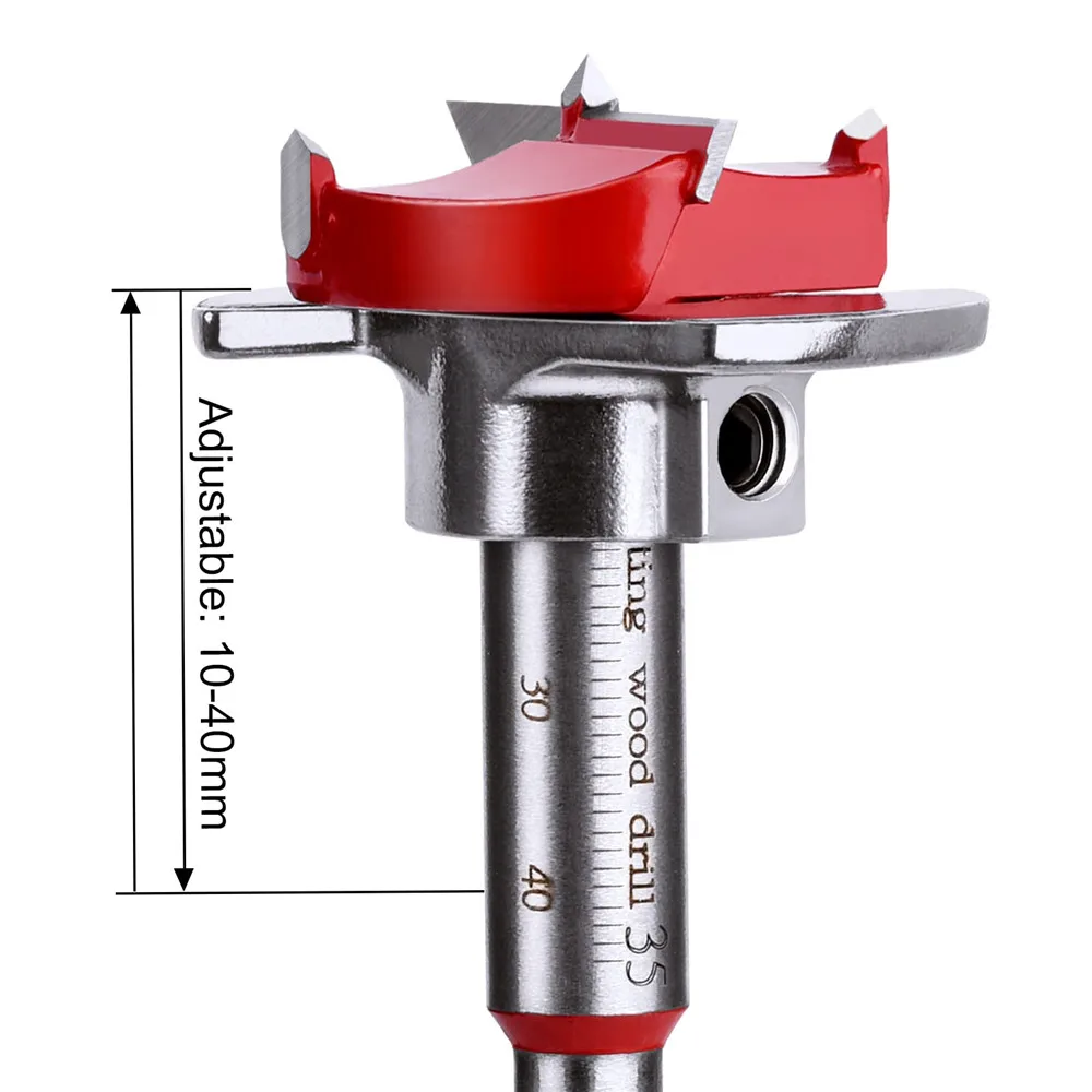 Adjustable Quickly Hole Puncher Forstner Drill Bit Diameter 35mm Carbide Hinge Hole Drill Bit Flat Wing Drill Hinge Reamer
Adjustable Quickly Hole Puncher Forstner Drill Bit Diameter 35mm Carbide Hinge Hole Drill Bit Flat Wing Drill Hinge Reamer