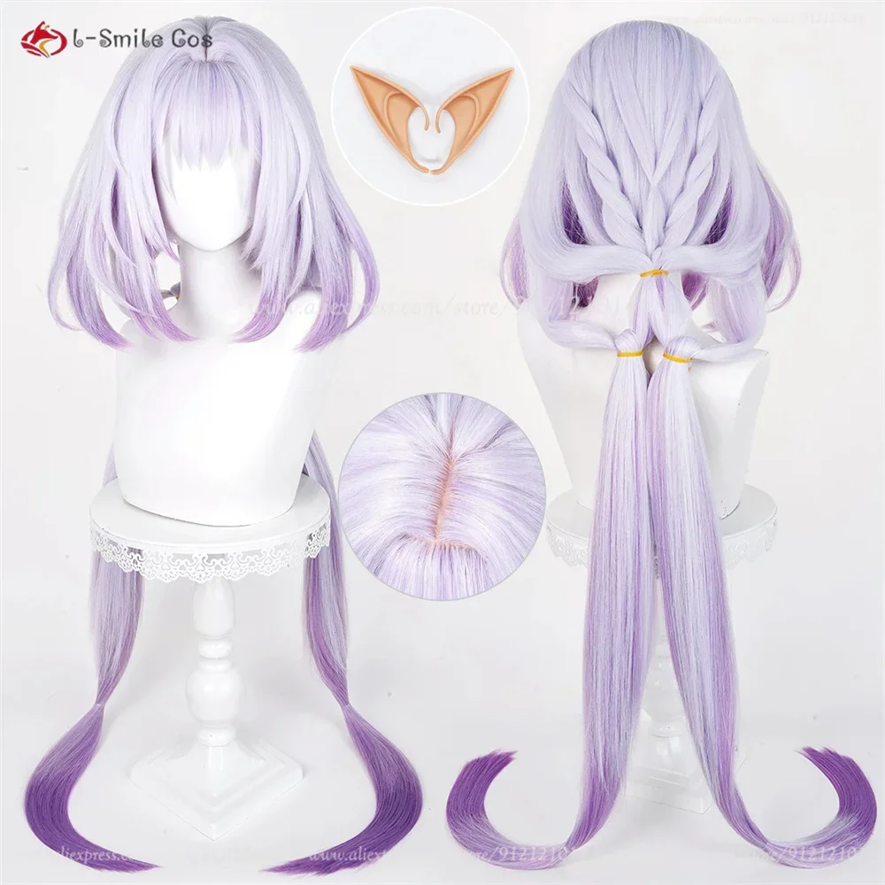 New HSR Castorice Cosplay Wig 130cm Purple Gradient Pre-Crimped Wigs For Women Anime Cosplay Wig Heat Resistant Synthetic Hair
New HSR Castorice Cosplay Wig 130cm Purple Gradient Pre-Crimped Wigs For Women Anime Cosplay Wig Heat Resistant Synthetic Hair