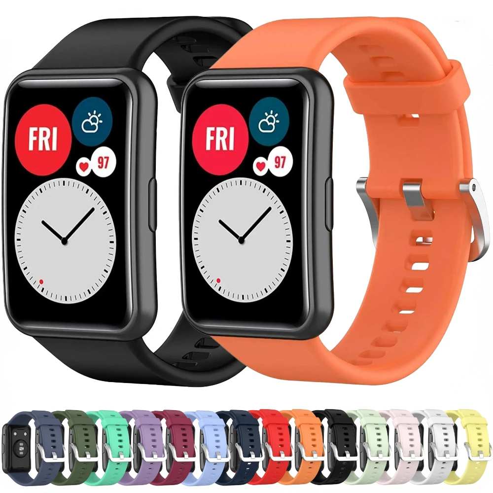 Silicone Strap for Huawei Watch Fit Band Smart Watch Original Replaceable Wristband for Huawei Watch Fit Bracelet Accessories
Silicone Strap for Huawei Watch Fit Band Smart Watch Original Replaceable Wristband for Huawei Watch Fit Bracelet Accessories