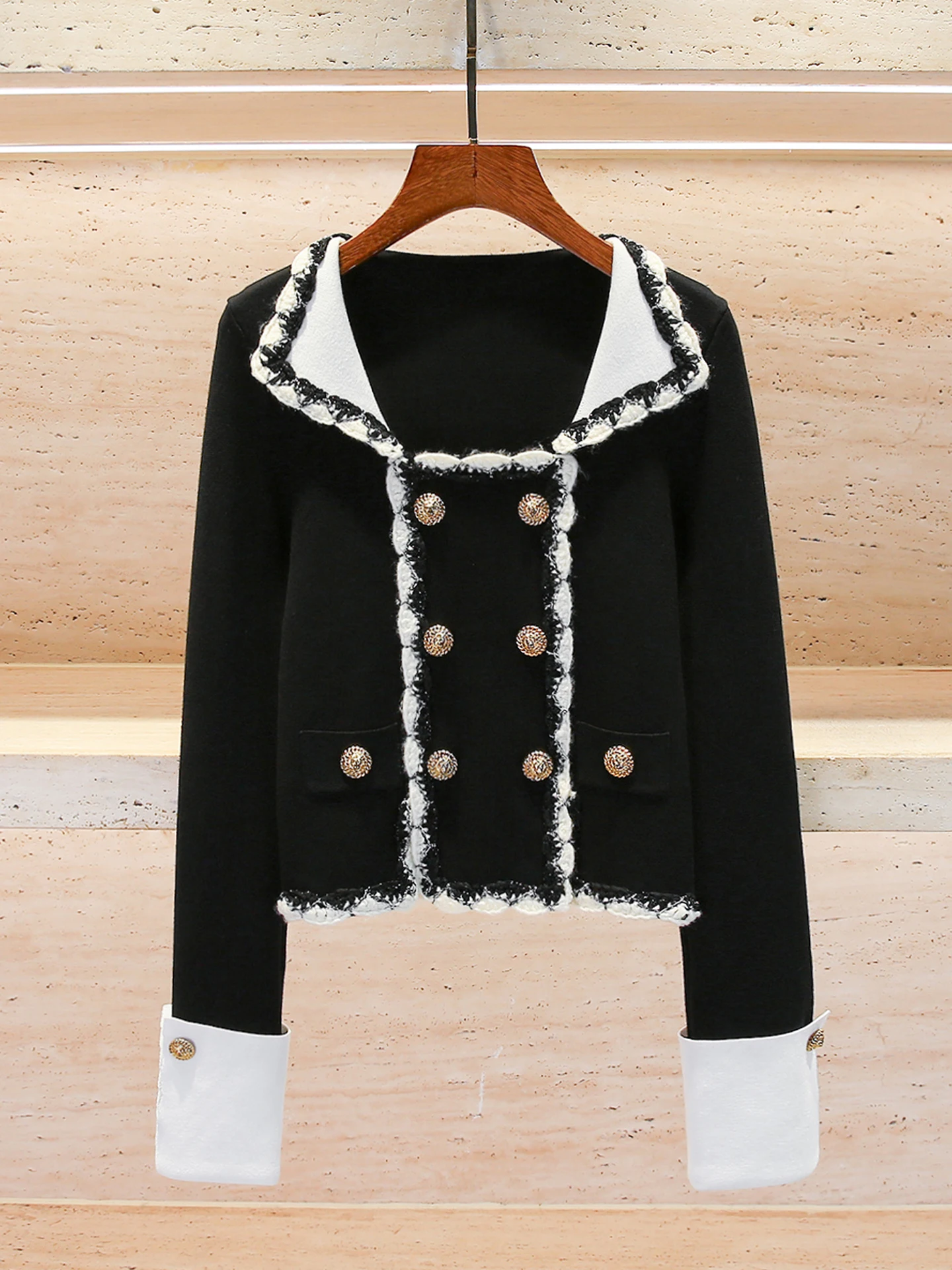 High-End Women's ort Knitted Open Cardigan Autumn Winter Double-Row Button Sle Simple Commute Sle Regular Fit Breathable
High-End Women's ort Knitted Open Cardigan Autumn Winter Double-Row Button Sle Simple Commute Sle Regular Fit Breathable