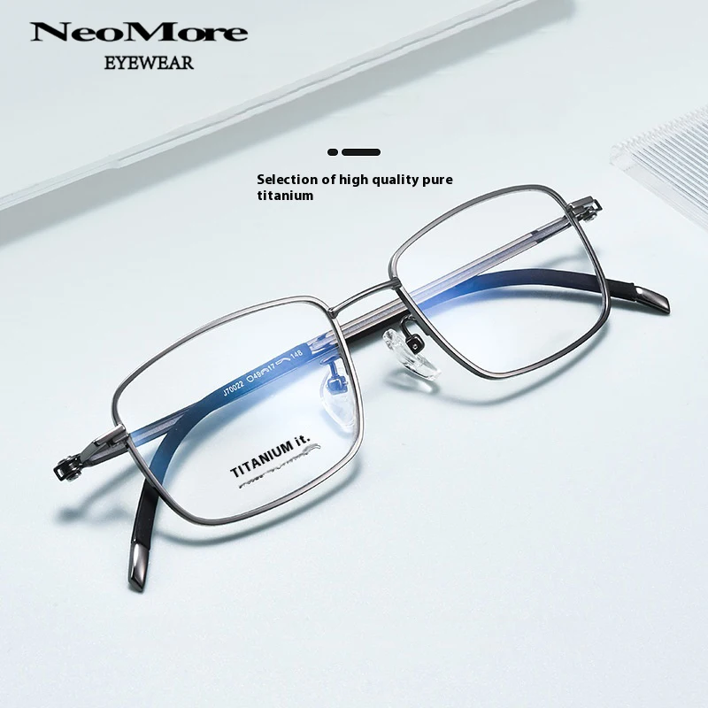 Light Comfortable Prescription Titanium Glasses for Men Square Myopia Medical Prescription Lenses Eyewear Progressive Eyeglasses 
Light Comfortable Prescription Titanium Glasses for Men Square Myopia Medical Prescription Lenses Eyewear Progressive Eyeglasses