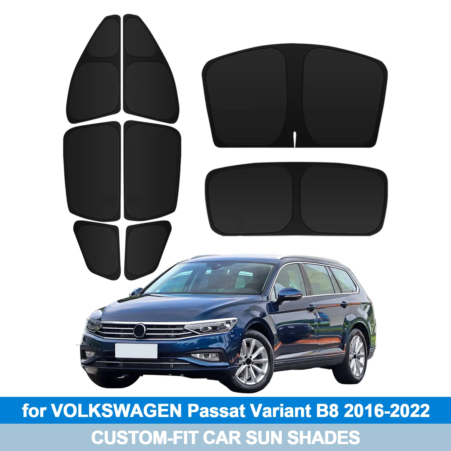 For VOLKSWAGEN Passat Variant B8 2016-2022 Windshield Sun Shade Side Window Shades Cover Sun Visor Shield Privacy Protection Car
For VOLKSWAGEN Passat Variant B8 2016-2022 Windshield Sun Shade Side Window Shades Cover Sun Visor Shield Privacy Protection Car