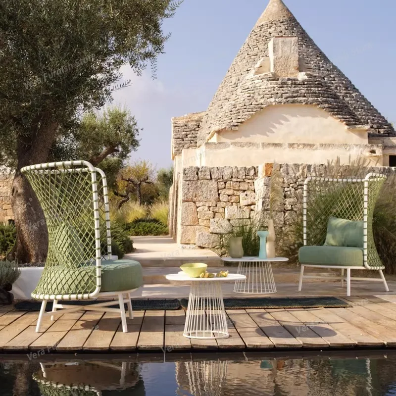 Modern Decoration Outdoor Sofas Creative Balcony Comfortable Villa Garden Sofas Relax Luxury Furniture Gartenstuhl Lshysf
Modern Decoration Outdoor Sofas Creative Balcony Comfortable Villa Garden Sofas Relax Luxury Furniture Gartenstuhl Lshysf