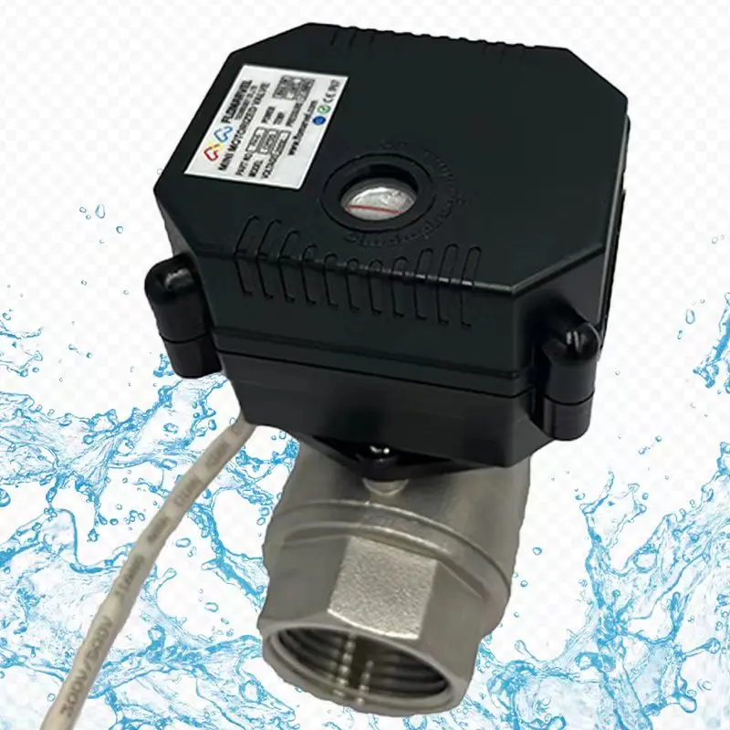 Высококачественный электрический приводной клапан из нержавеющей стали fh-mo, латунный пластик, электрический шаровой водяной клапан
Высококачественный электрический приводной клапан из нержавеющей стали fh-mo, латунный пластик, электрический шаровой водяной клапан