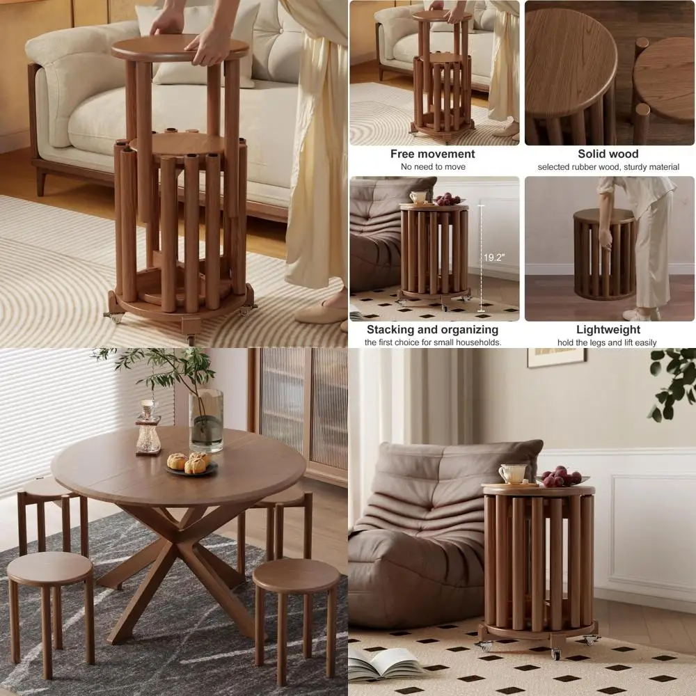 Штабелируемые деревянные табуреты из 4 предметов, высота 18 дюймов, приставные столики, прочная и простая сборка
Штабелируемые деревянные табуреты из 4 предметов, высота 18 дюймов, приставные столики, прочная и простая сборка